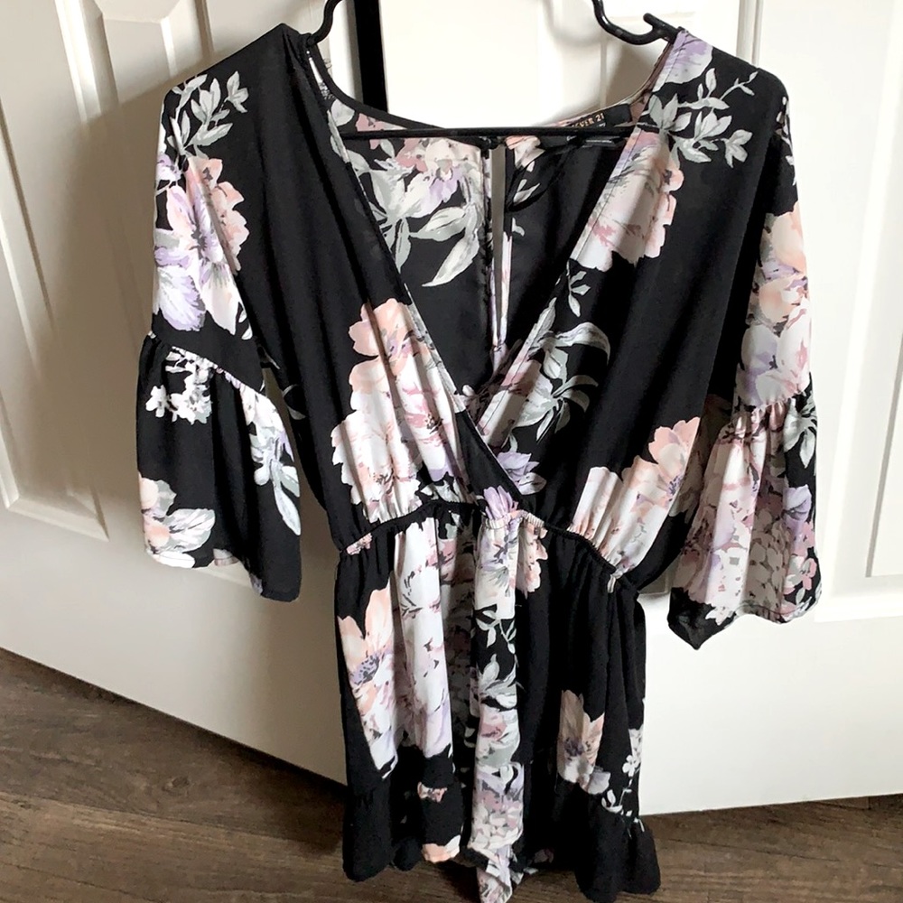 Floral romper